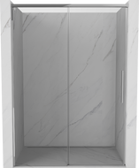Mexen Rox zasúvacie sprchové dvere 145 cm, transparentné, chróm - 8C2-145-000-01-00