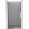 Mexen Rox posuvné sprchové dvere 135 cm, transparentné, biele - 8C2-135-000-20-00