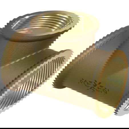 Mexen BRASS mosadzný trojcestný ventil 3/4 GW x 3/4 GW x 3/4 GW - W97403-343434