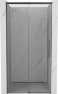 Mexen Rox posuvné sprchové dvere 110 cm, transparentné, brúsené gun gray - 8C2-110-000-66-00