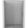 Mexen Rox posuvné sprchové dvere 140 cm, transparentné, gun metal - 8C2-140-000-95-00