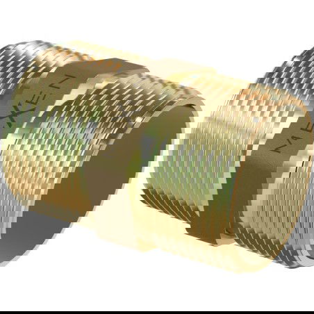 Mexen BRASS mosadzná bradavka 2 GZ x 2 GZ - W97404-2020