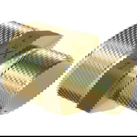 Mexen BRASS mosadzná redukčná vsuvka 1/2 vonkajší závit x 3/8 vonkajší závit - W97405-1238
