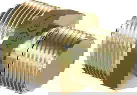 Mexen BRASS mosadzný redukčný nypel 6/4 GZ x 3/4 GZ - W97405-6434