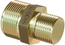 Mexen BRASS redukčná mosadzná vsuvka 6/4 vonkajší závit x 1 vonkajší závit - W97405-6410