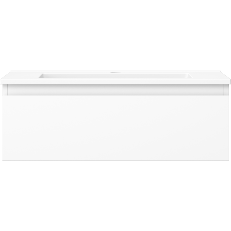 Mexen Orio skrinka do kúpeľne 70 cm s umývadlom Otis, 1 zásuvka, biela matná - 91A10-07023-1-BF01-W18M01