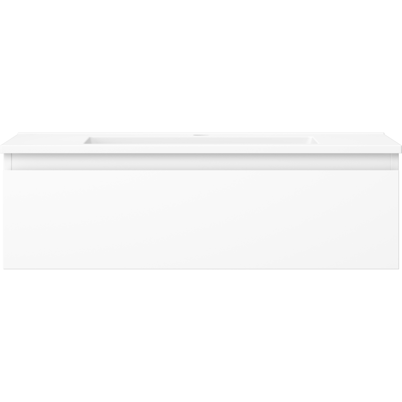 Mexen Orio kúpeľňová skrinka 80 cm s umývadlom Otis, 1 zásuvka, biela matná - 91A10-08023-1-BF01-W18M01
