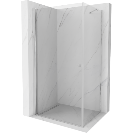 Mexen Pretoria sprchový kút 75 x 70 cm, priehľadný, chróm - 852-075-070-01-00