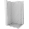 Mexen Pretoria sprchový kút otvárací 75 x 70 cm, priehľadný, chróm - 852-075-070-01-00
