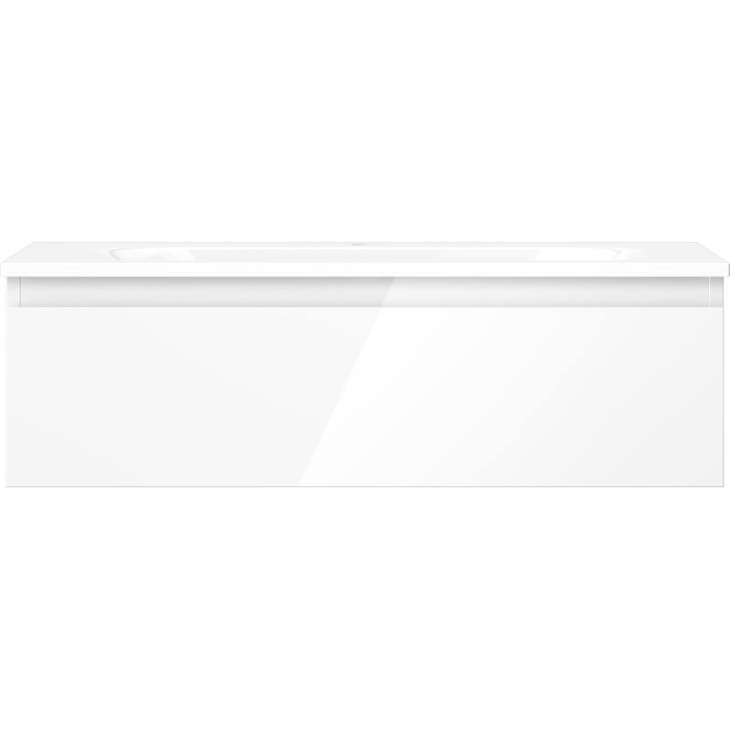 Mexen Orio kúpeľňová skrinka 80 cm s umývadlom Vela, 1 zásuvka, biela lesk - 91A10-08023-1-BF00-W23M00