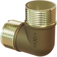 Mexen BRASS mosadzné koleno 3/4 GZ x 3/4 GZ - W97409-3434