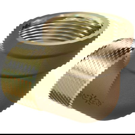 Mexen BRASS mosadzný koleno 1 GZ x 1 GW - W97410-1010