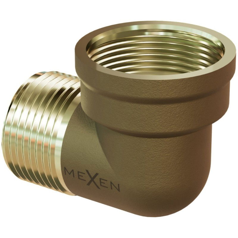 Mexen BRASS mosadzné koleno 2 GZ x 2 GW - W97410-2020