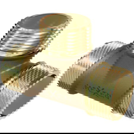 Mexen BRASS mosadzný trojcestný ventil 1/2 GZ x 1/2 GZ x 1/2 GZ - W97411-121212