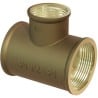 Mexen BRASS trojcestný mosadzný 1 GW x 1/2 GW x 1 GW - W97412-101210
