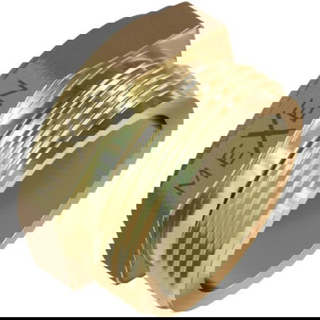 Mexen BRASS mosadzná zátka 1 GZ - W97413-10