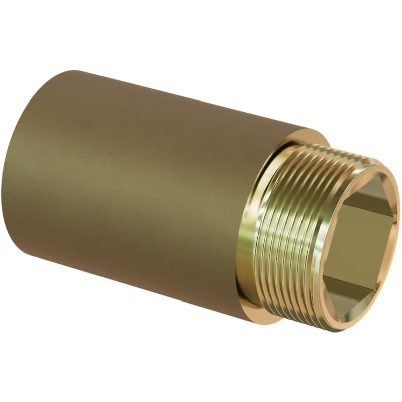 Mexen BRASS mosadzný okrúhly predĺženie 1/2 GW x 1/2 GZ, 80 mm - W97415-1212-80