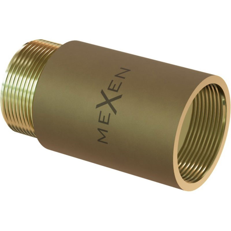 Mexen BRASS mosadzný okrúhly predĺženie 1/2 GW x 1/2 GZ, 80 mm - W97415-1212-80