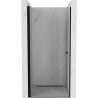 Mexen Pretoria sprchové dvere otváracie 80 cm, priehľadné, čierne - 852-080-000-70-00