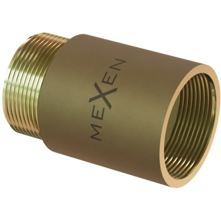 Mexen BRASS mosadzná okrúhla redukčná nástavba 1/2 GW x 3/8 GZ, 10 mm - W97416-1238-10
