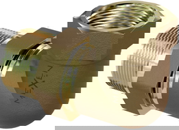 Mexen BRASS mosadzná uhlová prípojka 2 vonkajšie závity x 2 vnútorné závity - W97418-2020