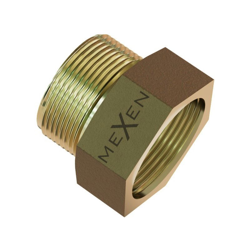Mexen BRASS mosadzná redukcia závitová 3/4 GW x 3/4 GZ - W97419-3434