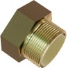 Mexen BRASS mosadzná redukcia matica-šróbenie 2 GW x 6/4 GZ - W97419-2064
