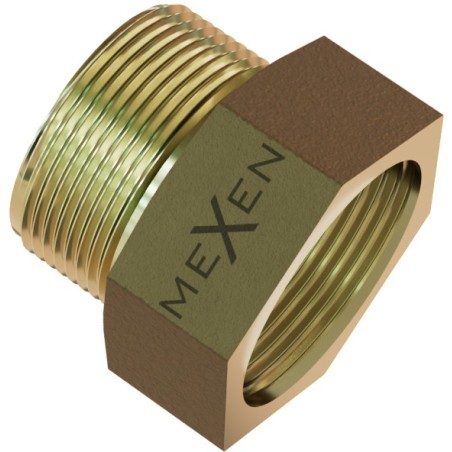 Mexen BRASS mosadzná redukcia matica-šróbenie 2 GW x 6/4 GZ - W97419-2064
