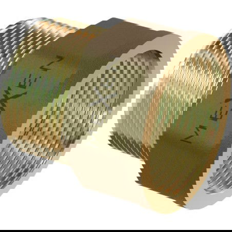 Mexen BRASS mosadzný nástavec 1/2 IG x 1/2 AG, 25 mm - W97420-1212-25