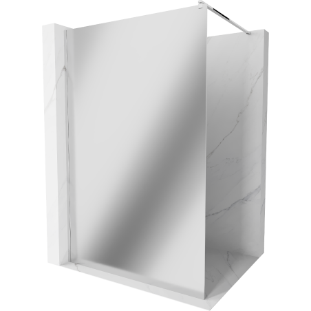 Mexen Kioto sprchová stena Walk-in 140 x 200 cm, zrkadlo 8 mm, chróm - 800-140-101-01-50