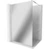 Mexen Kioto sprchová stena Walk-in 140 x 200 cm, zrkadlo 8 mm, chróm - 800-140-101-01-50