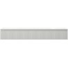 Mexen Rivel kúpeľňová skrinka 140 cm s umývadlom Vela, 1 zásuvka, ryhovaná, sivá matná/biela matná - 91A20-16023-1-BF62-W23M01