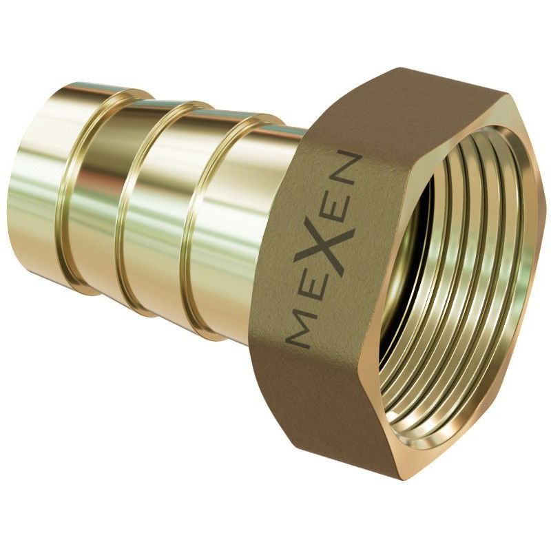 Mexen BRASS mosadzná spojka na hadicu 1/4 vnútri závit x 10 mm - W97422-1410