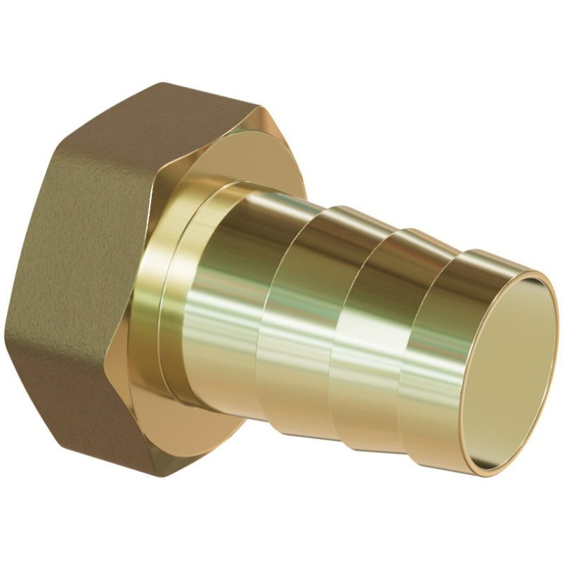 Mexen BRASS mosadzná spojka pre hadicu 1/4 GW x 14 mm - W97422-1414