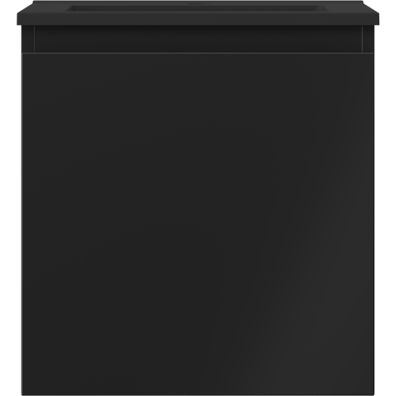 Mexen Orio kúpeľňová skrinka 45 cm s umývadlom Otis, 1 zásuvka, čierna mat - 91A10-04547-1-BF71-W18M71