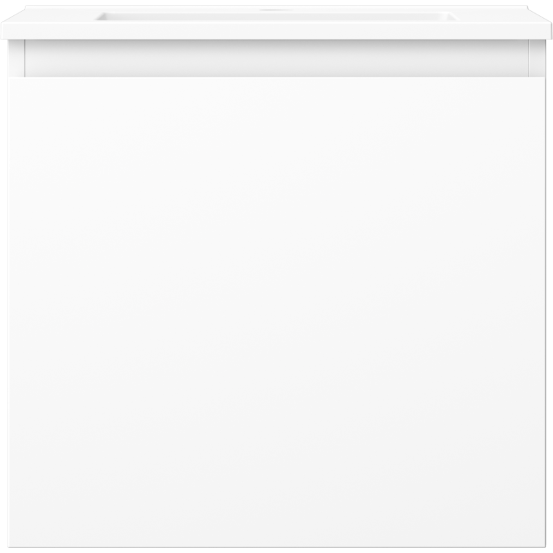 Mexen Orio kúpeľňová skrinka 50 cm s umývadlom Otis, 1 zásuvka, biela matná - 91A10-05047-1-BF01-W18M01