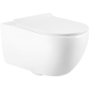 Mexen Carmen miska WC Rimless s pomaly padacou doskou slim, duroplast, biela lesklá - 3088L4000