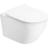 Mexen Lena WC misa Rimless Tornado so spomaľovačom sedadla slim, duroplast, lesklá biela - 3022L4000T