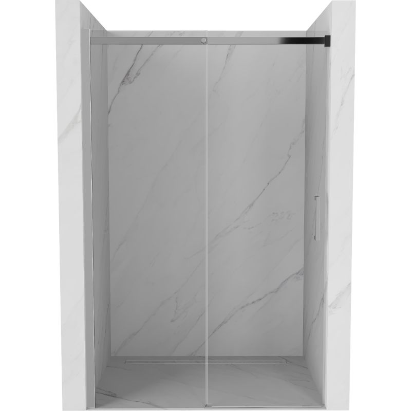 Mexen Omega posuvné sprchové dvere 120 cm, transparentné, chróm - 825-120-000-01-00