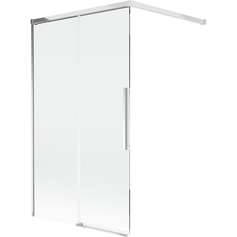 Mexen Rox 2-krídlový sprchový paraván posuvný 100 x 150 cm, transparentný, chróm - 8C9-100-003-01-00