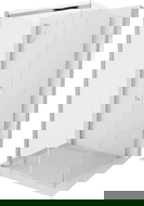 Mexen Omega-3S sprchový kút 3-stenový, posuvný 100 x 100 cm, transparentný, chróm - 825-100-100-01-00-3S