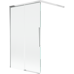 Mexen Rox 2-krídlový posuvný sprchový paraván 120 x 150 cm, transparentný, chróm - 8C9-120-003-01-00