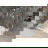 Mexen Omega sprchová kabína, posuvné dvere 130 x 70 cm, transparentnéné, chrómová + závesný bidet Flat - 825-130-070-01-00-4010