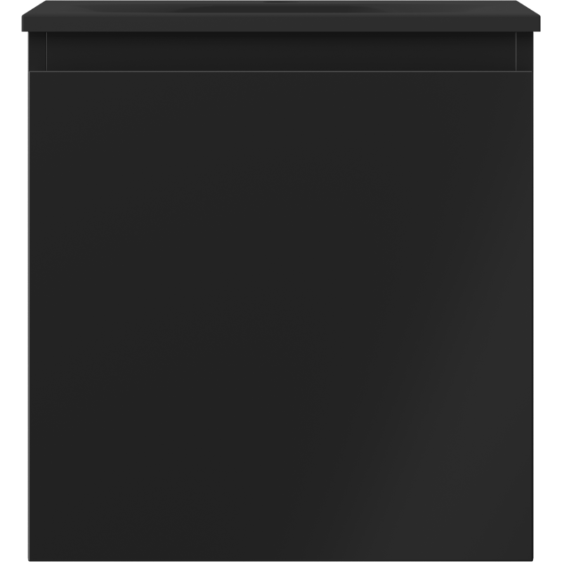 Mexen Orio kúpeľňová skrinka 45 cm s umývadlom Vela, 1 zásuvka, čierna matná - 91A10-04547-1-BF71-W23M71