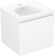 Mexen Orio kúpeľňová skrinka 50 cm s umývadlom Vela, 1 zásuvka, biela matná - 91A10-05047-1-BF01-W23M01