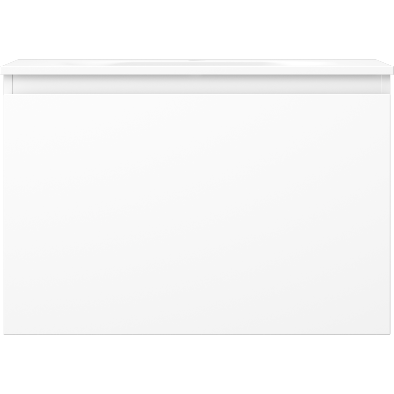 Mexen Orio kúpeľňová skrinka 70 cm s umývadlom Vela, 1 zásuvka, biela matná - 91A10-07047-1-BF01-W23M01