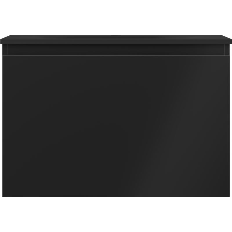 Mexen Orio kúpeľňová skrinka 70 cm s umývadlom Vela, 1 zásuvka, čierna matná - 91A10-07047-1-BF71-W23M71