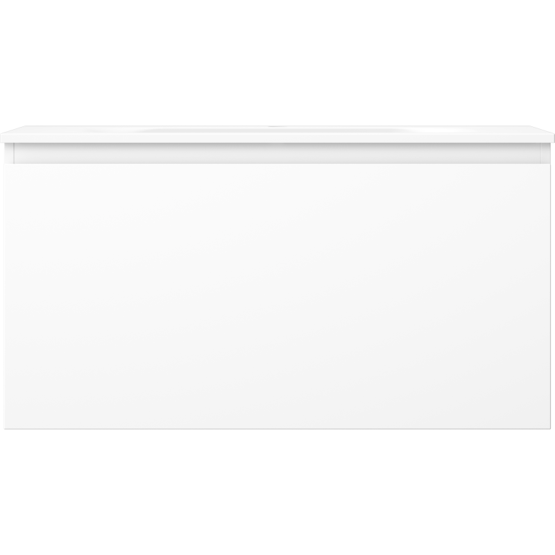 Mexen Orio kúpeľňová skrinka 90 cm s umývadlom Vela, 1 zásuvka, biela matná - 91A10-09047-1-BF01-W23M01