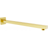Mexen Cube Nástenné sprchové rameno 40 cm, zlaté - 79112-50