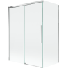 Mexen Rox sprchová zástena rozťahovacia 2-krídlová 120 + 70 x 150 cm, transparentná, chróm - 8C9-120-070-01-00